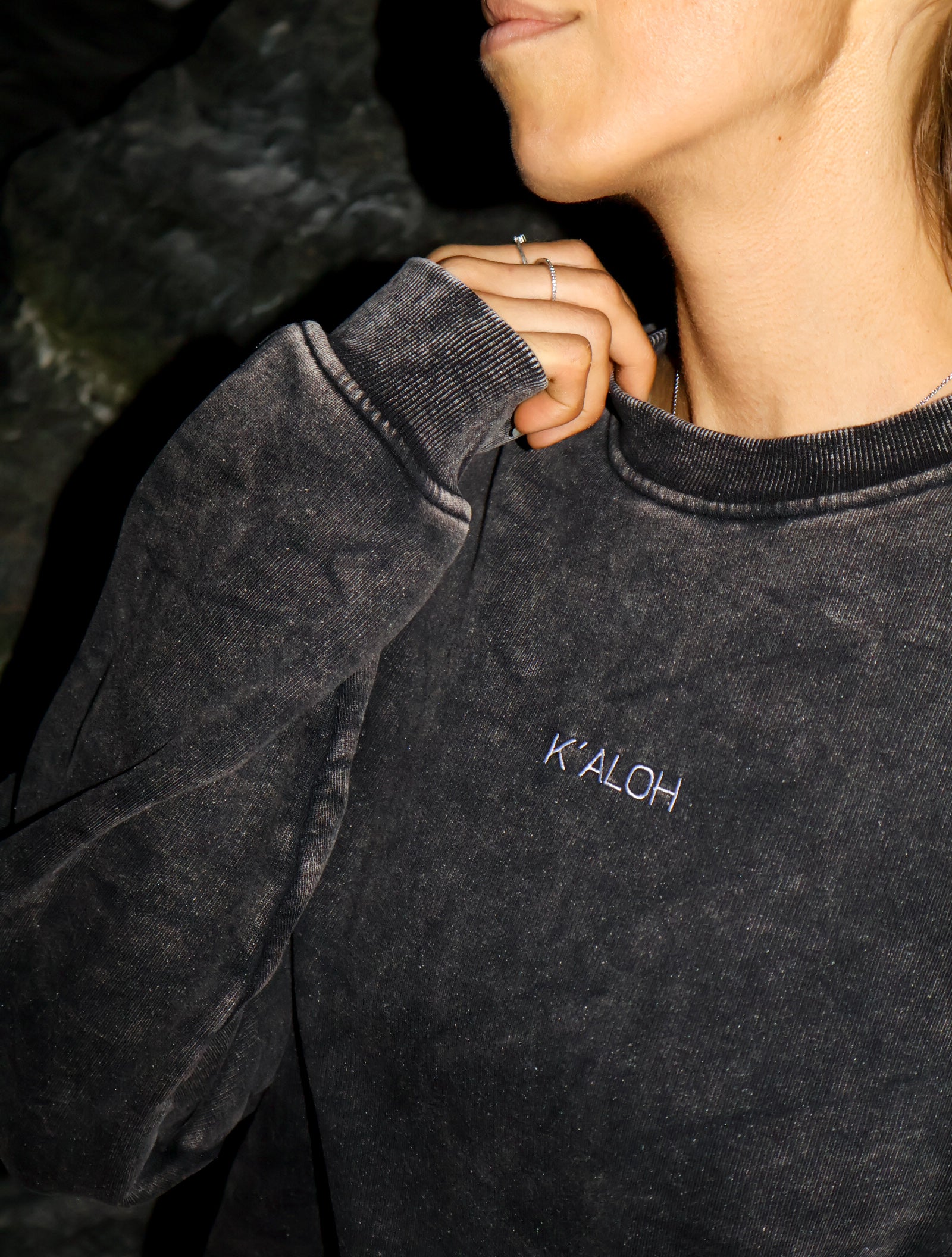 LAVA STONE ACID WASHED